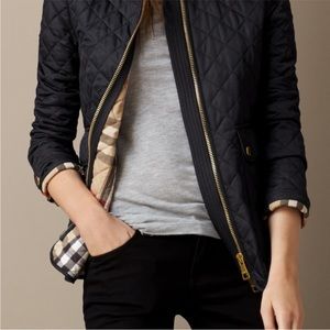 Burberry quilted jacket